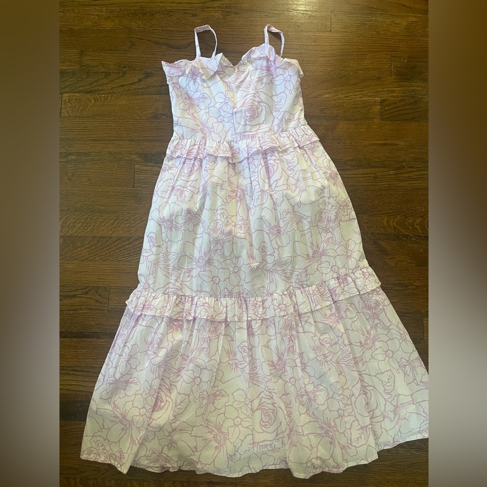 Janie and Jack long purple dress